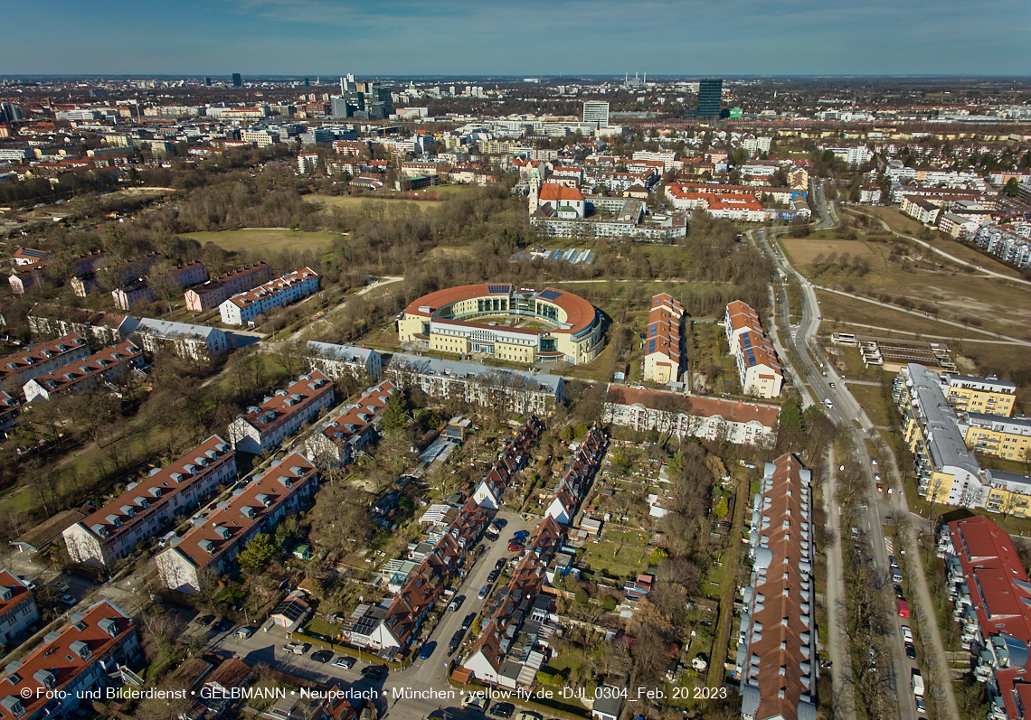 20.02.2023 -  der verschwundene Hachinger Bach in Neuperlach und Berg am Laim